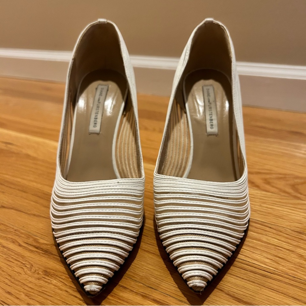 Diane von Furstenberg Bridgette 8.5 Wedding Bridal Pump
